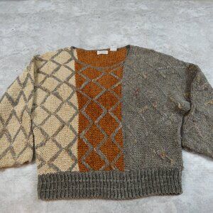 Vintage Chunky FSA Collection Soft Sweater Boho 90s